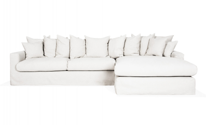 MONACO Divansofa Hyre Hvit