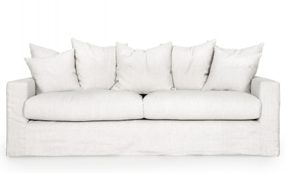 MONACO 3-seters sofa Hvit