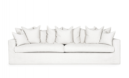 MONACO 4-seters sofa Hvit