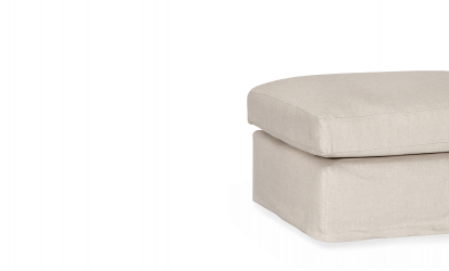 DEKSEL Monaco Fotskammel Beige