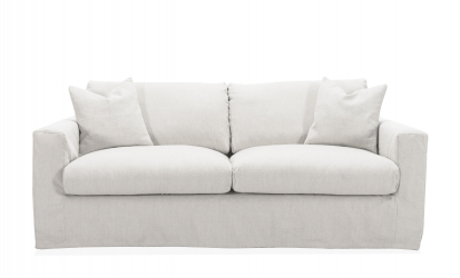 MAXIME 2-seters sofa Hvit