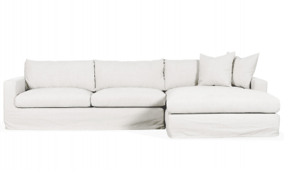 MAXIME Sofa Hyre Hvit