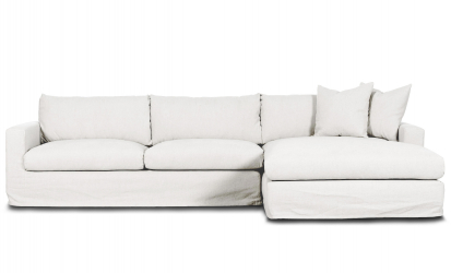 MAXIME Sofa Hyre Hvit