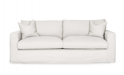 MAXIME 3-seters sofa Hvit