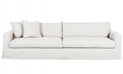 MAXIME 4-seters sofa Hvit