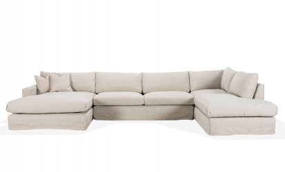 MAXIME U-sofa Hyre Beige