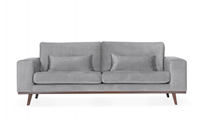 STOCKHOLM 3-seters sofa Velvet Edition Lys gr