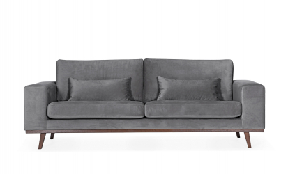 STOCKHOLM 3-seters sofa Velvet Edition Mrk gr