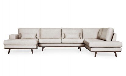 STOCKHOLM Fusion U-sofa Hyre Greige