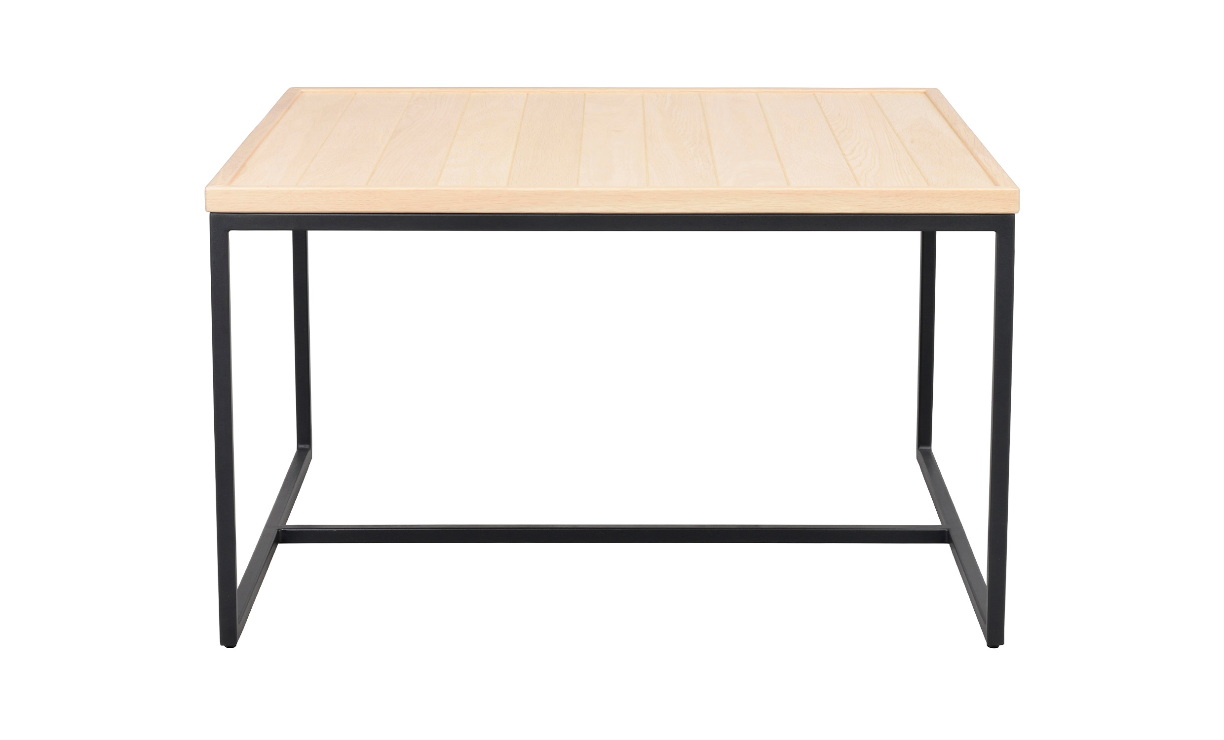 DEERFIELD Sofabord 80x80 Hvitpigmentert