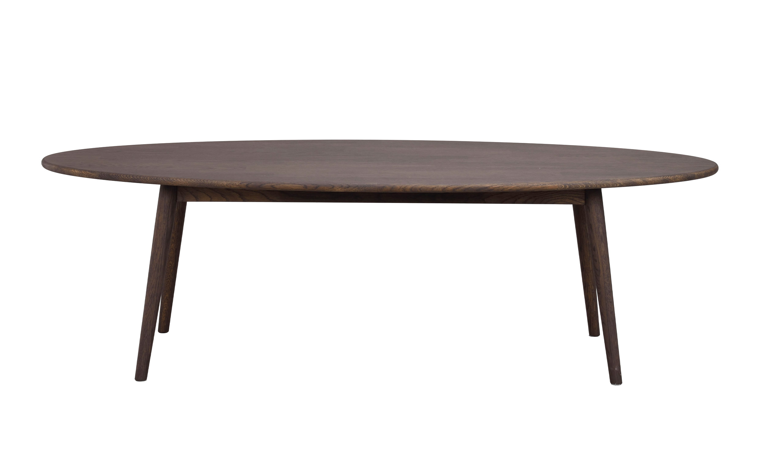 TOMPKINS Sofabord Ellipse 150 Brun Eik