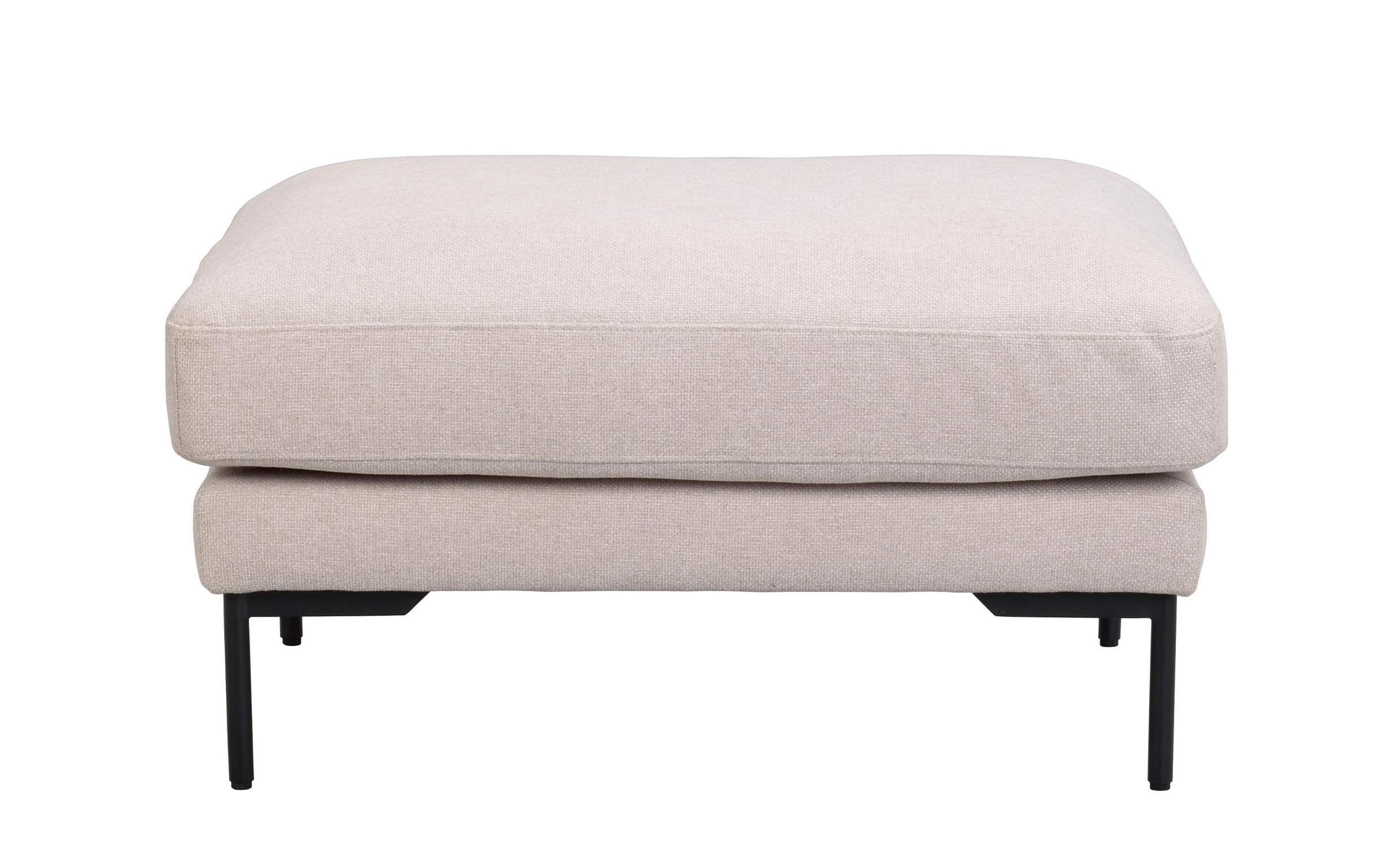 CORWIN Fotskammel Lys beige