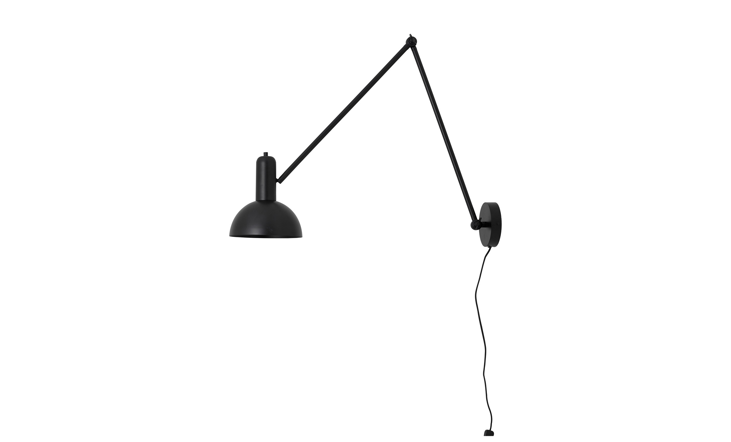 FREYA Vegglampe Svart