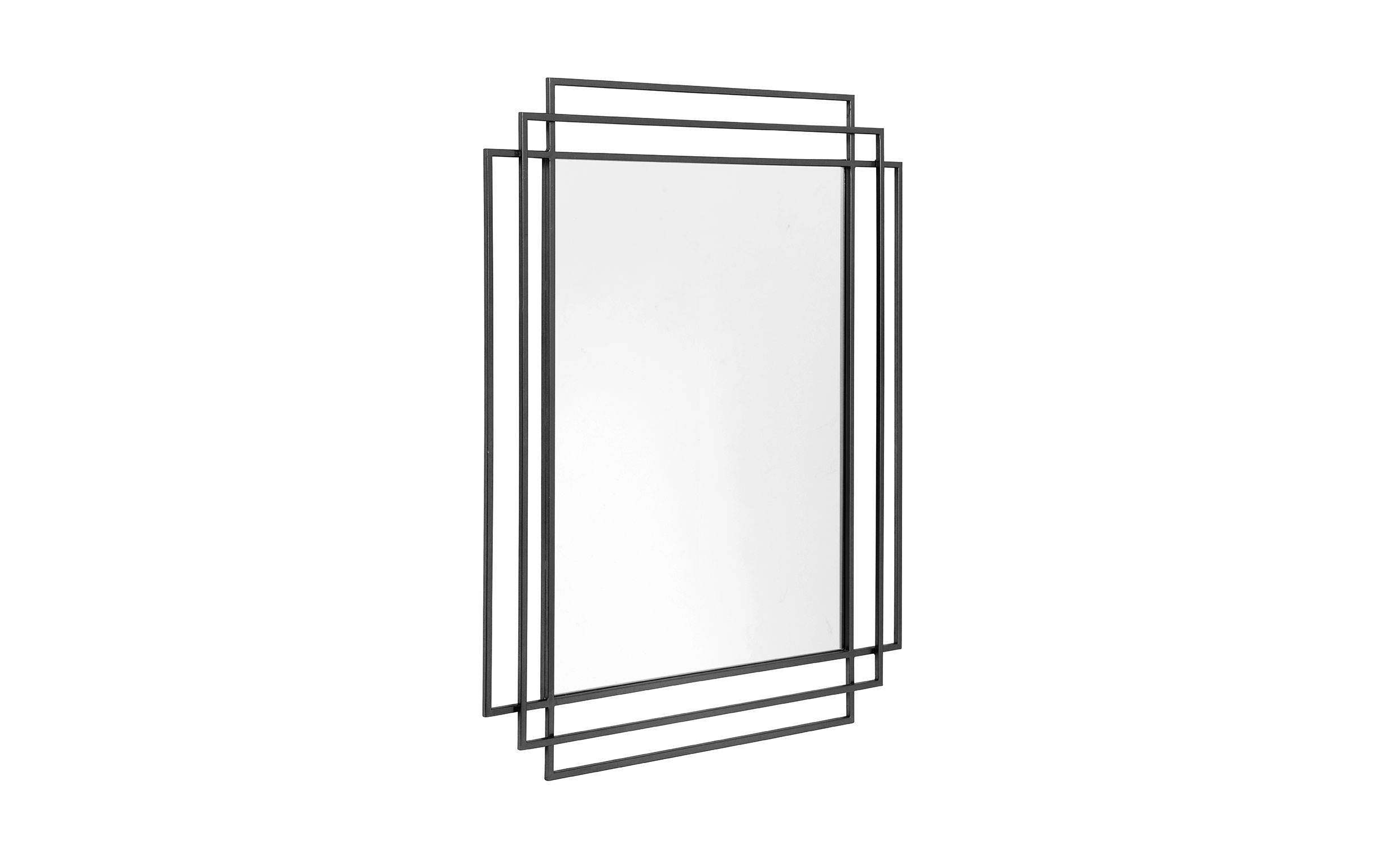 SQUARE Speil Svart