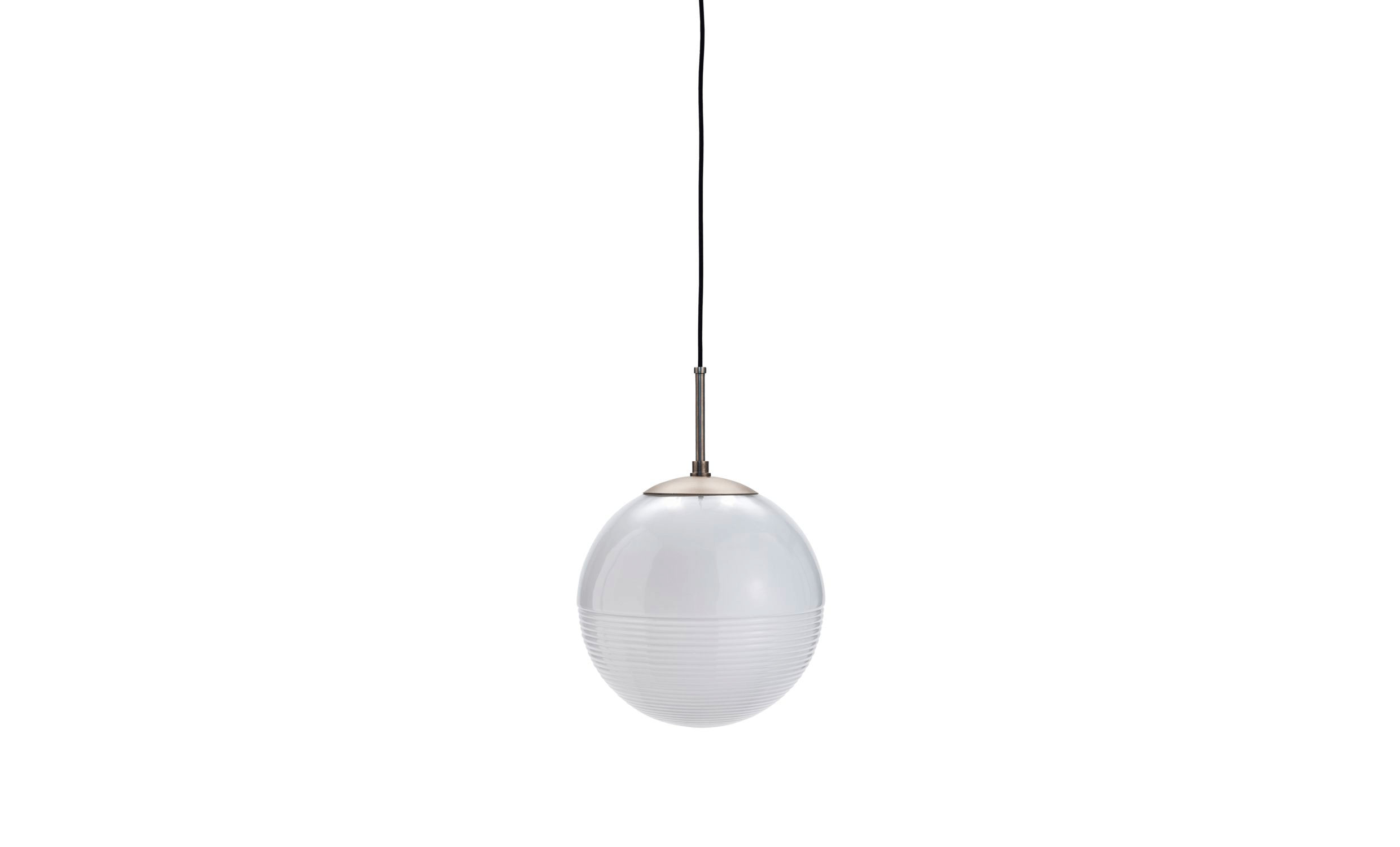 HALDA Lampe Hvit/Brun L