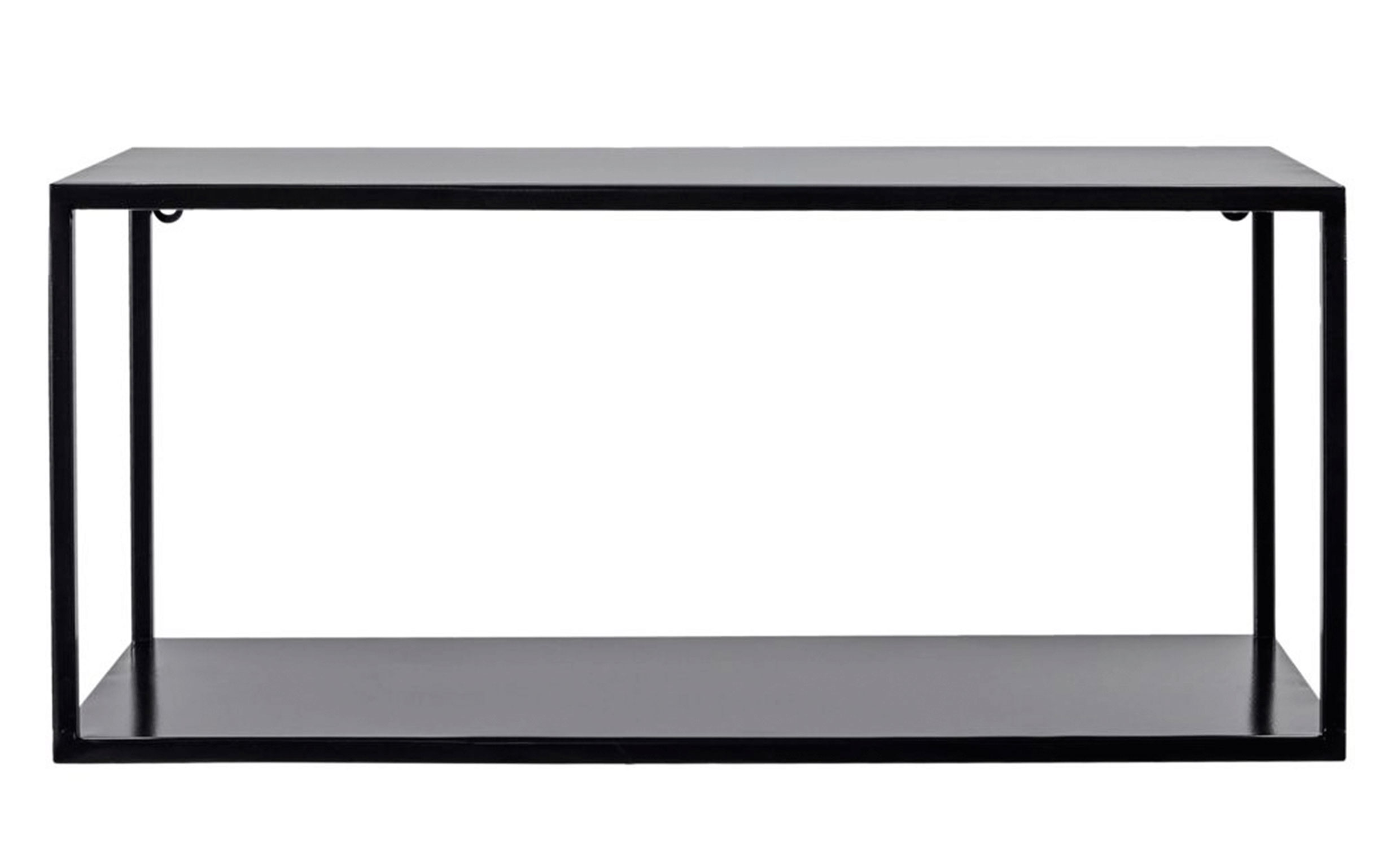 MODEL E Hylle Svart