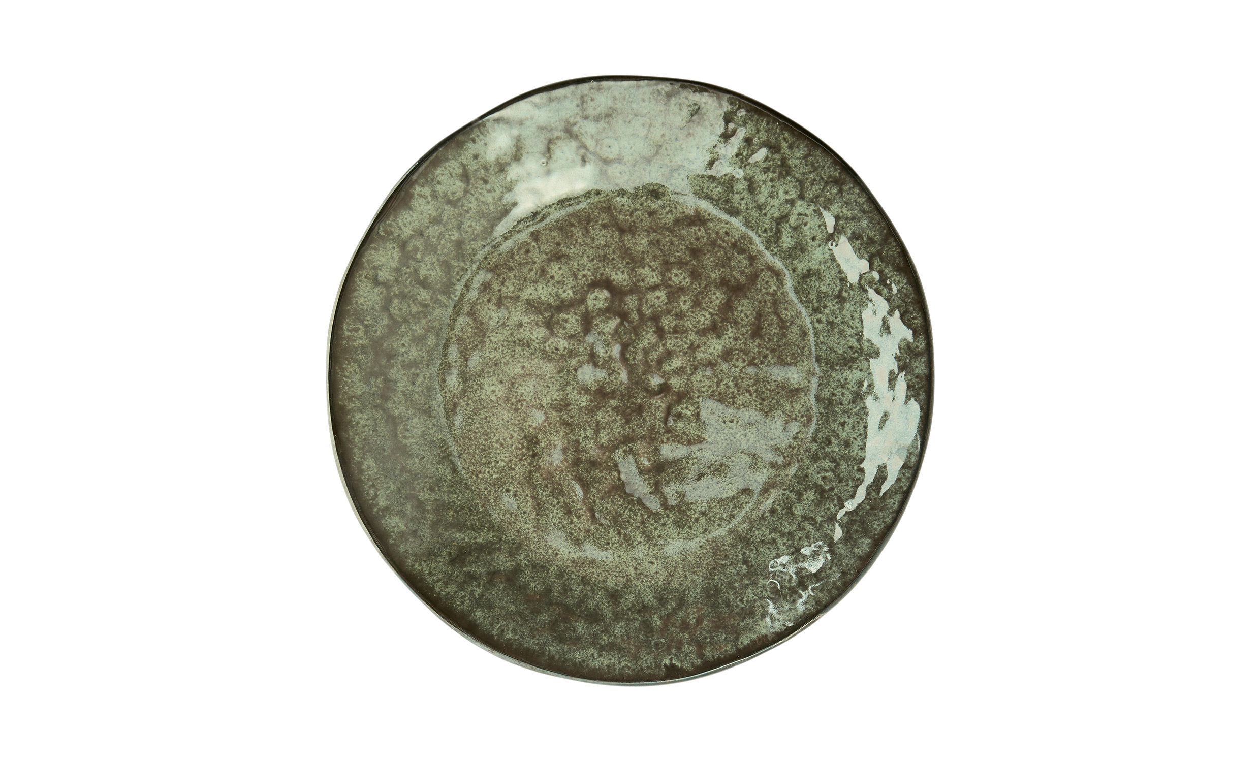 PLATE Steinty 27 cm Grnn