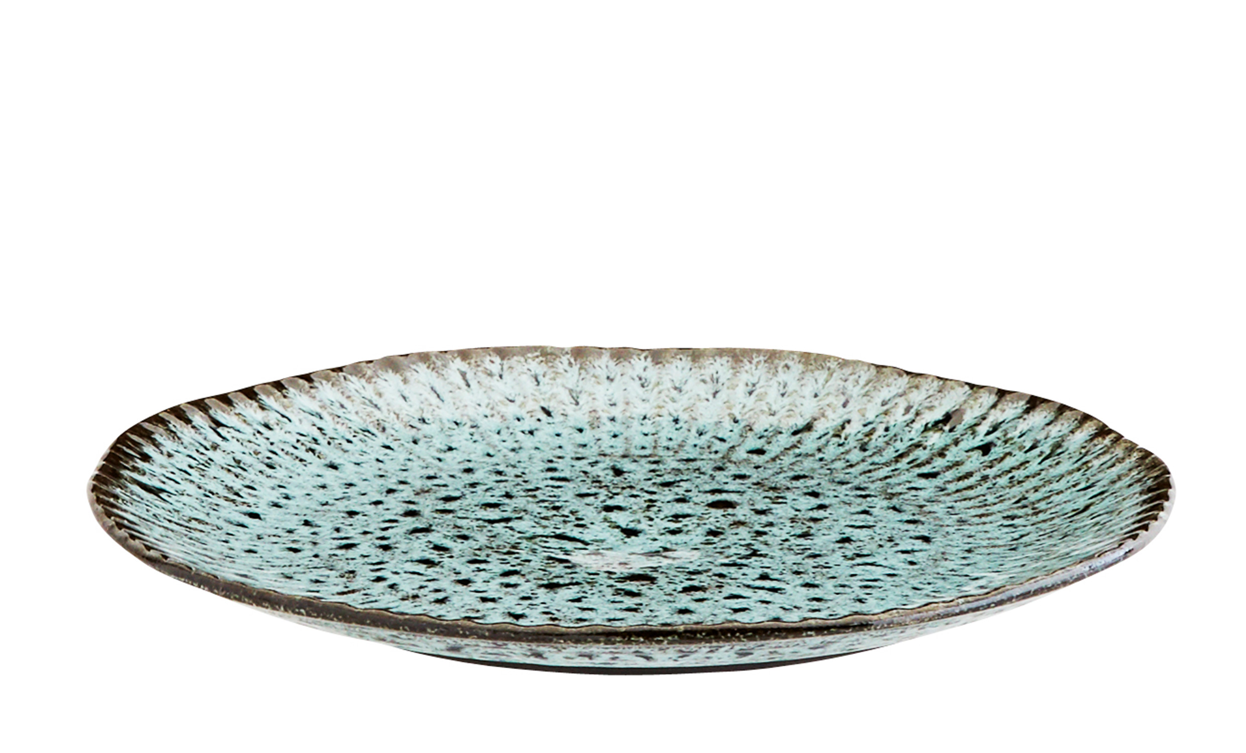 PLATE Steinty 27 cm Petrol