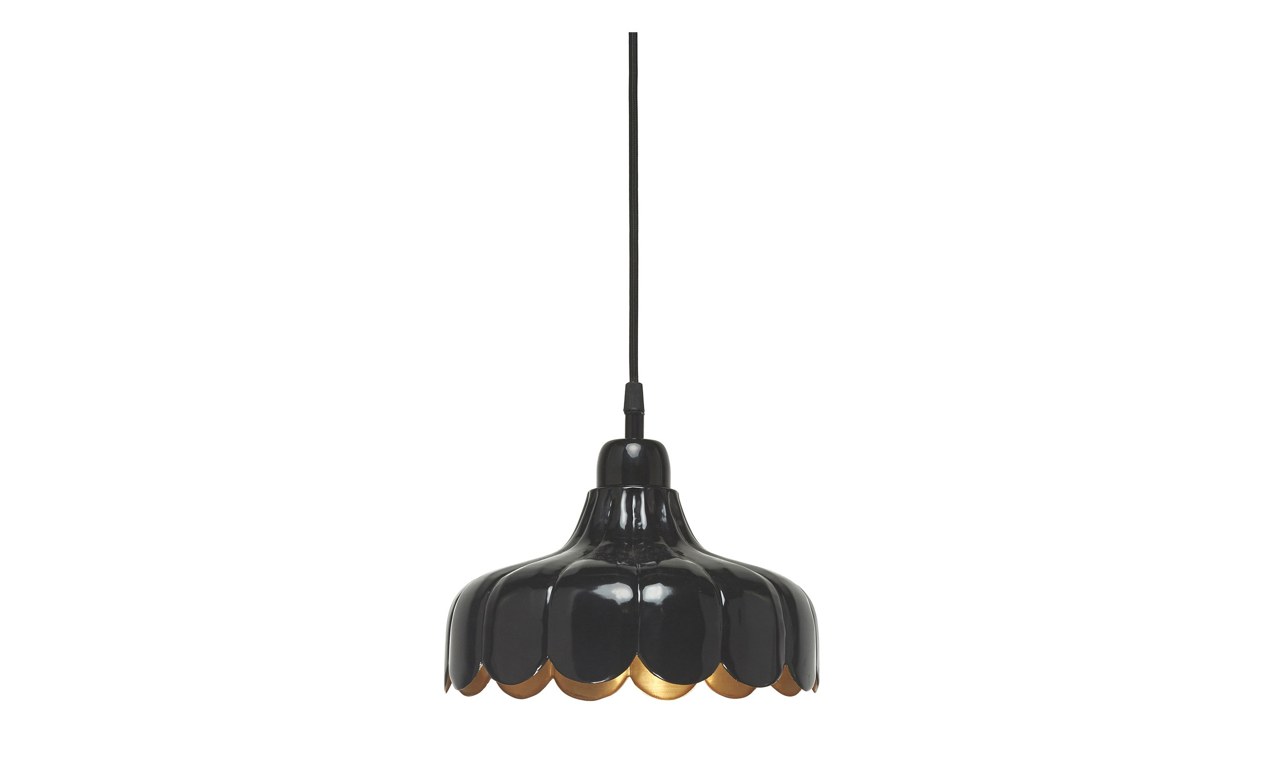 WELLS Taklampe Sort 24cm