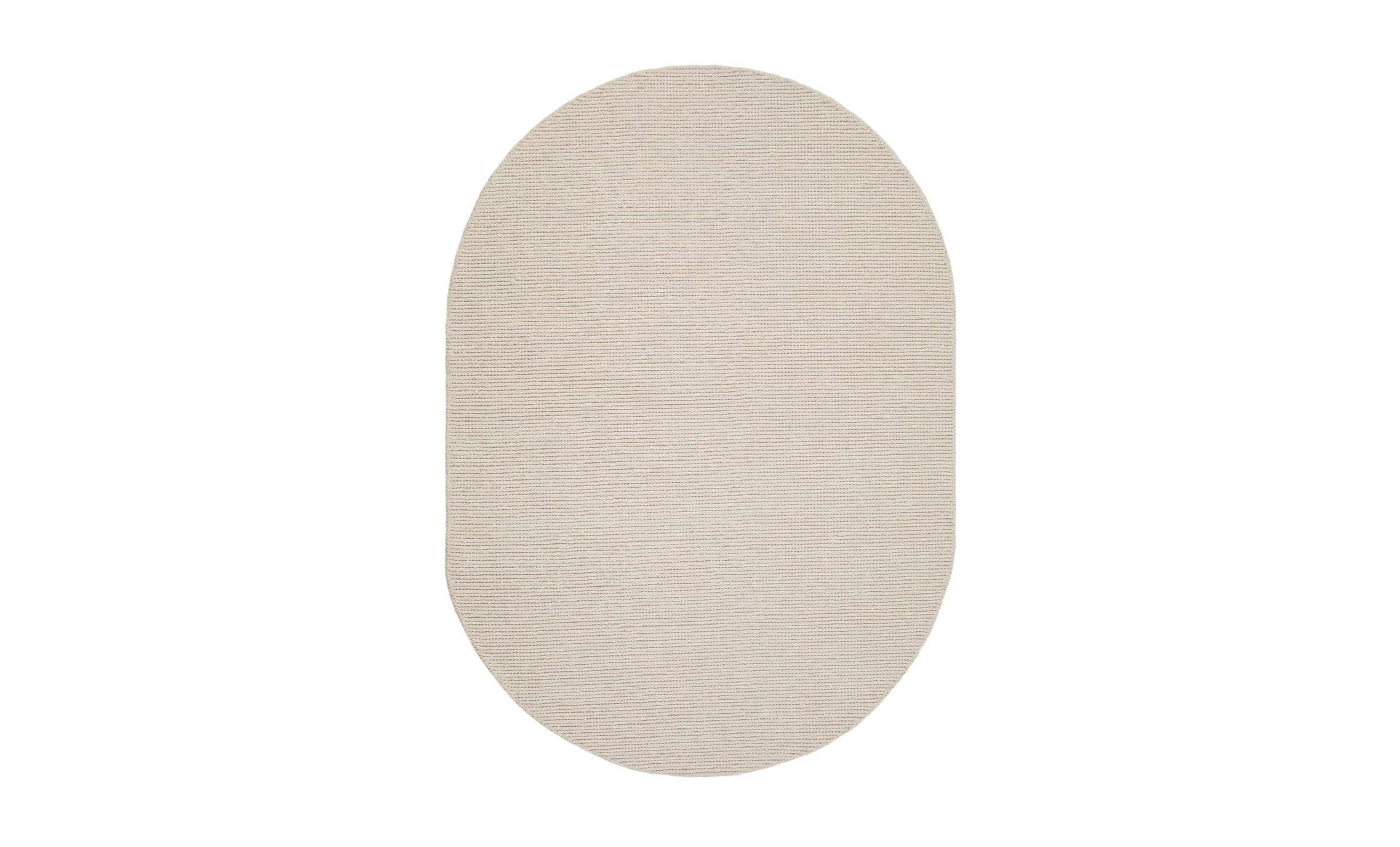 DIANA Ullteppe Oval 200x300 Hvit