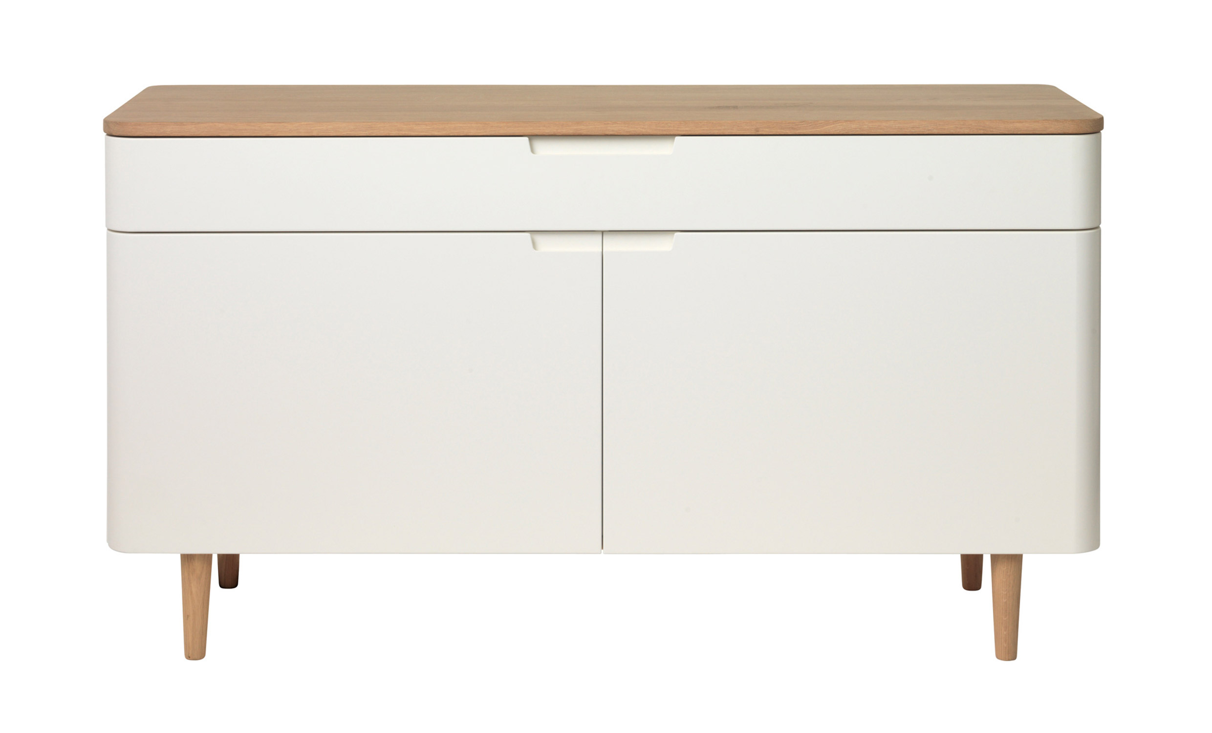BEJA Sidebord Natur/Hvit