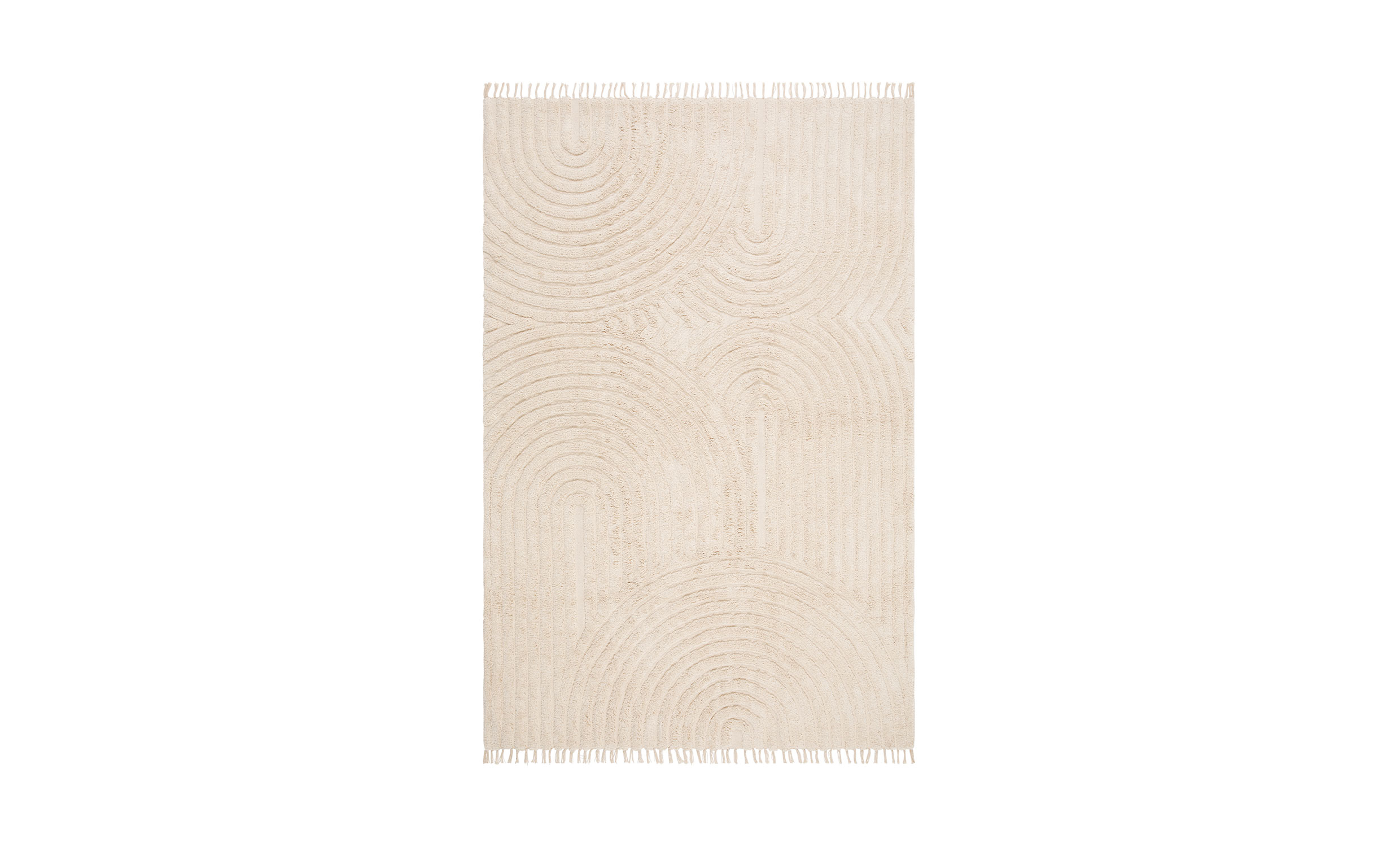 UBUD Teppe Creme 200x300