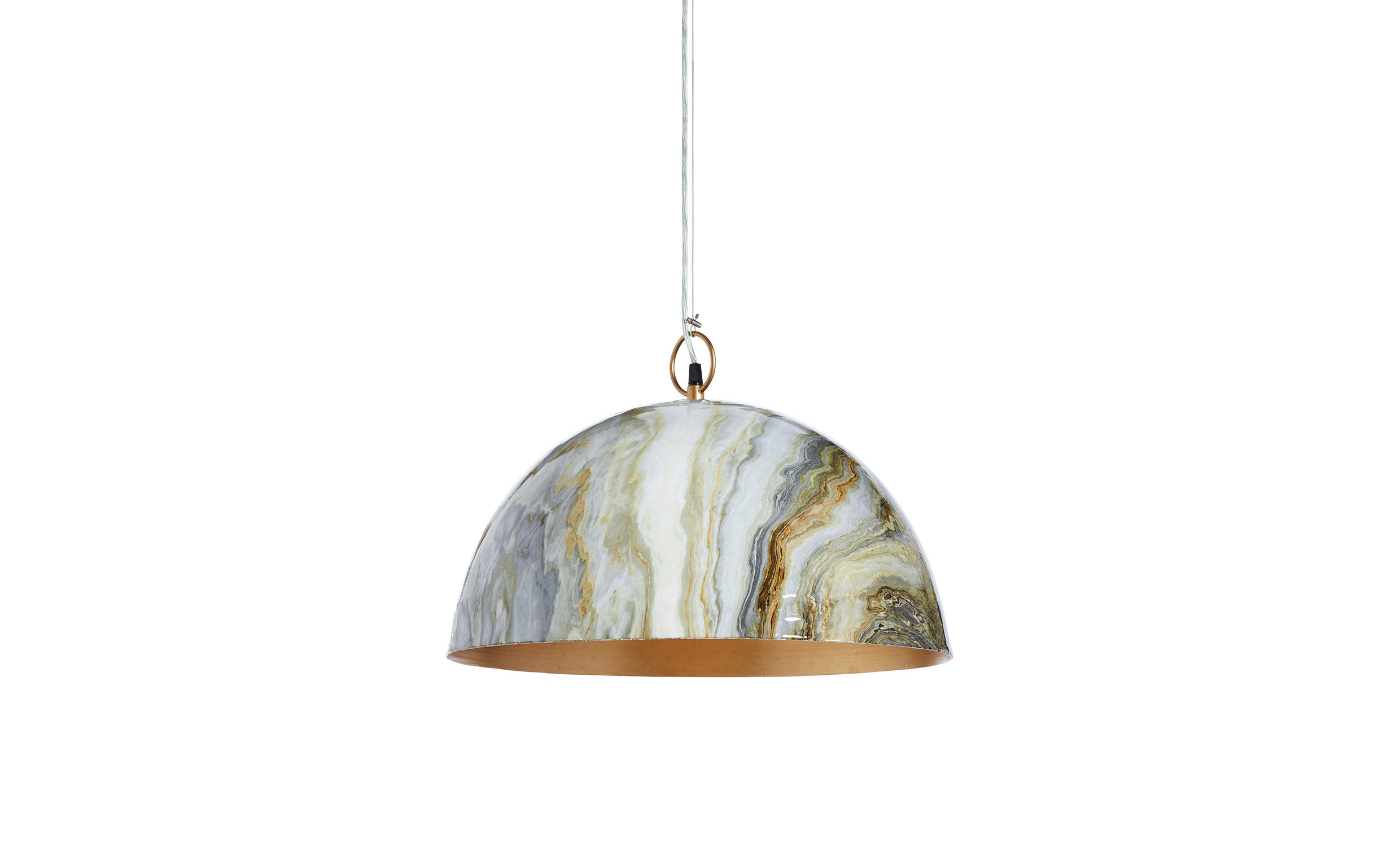 MARNIE Taklampe Marble Natural