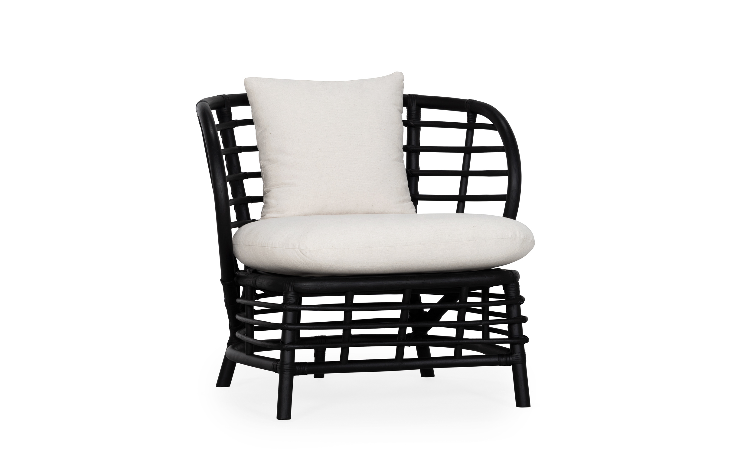 RONNEBY Line Rattan lenestol
