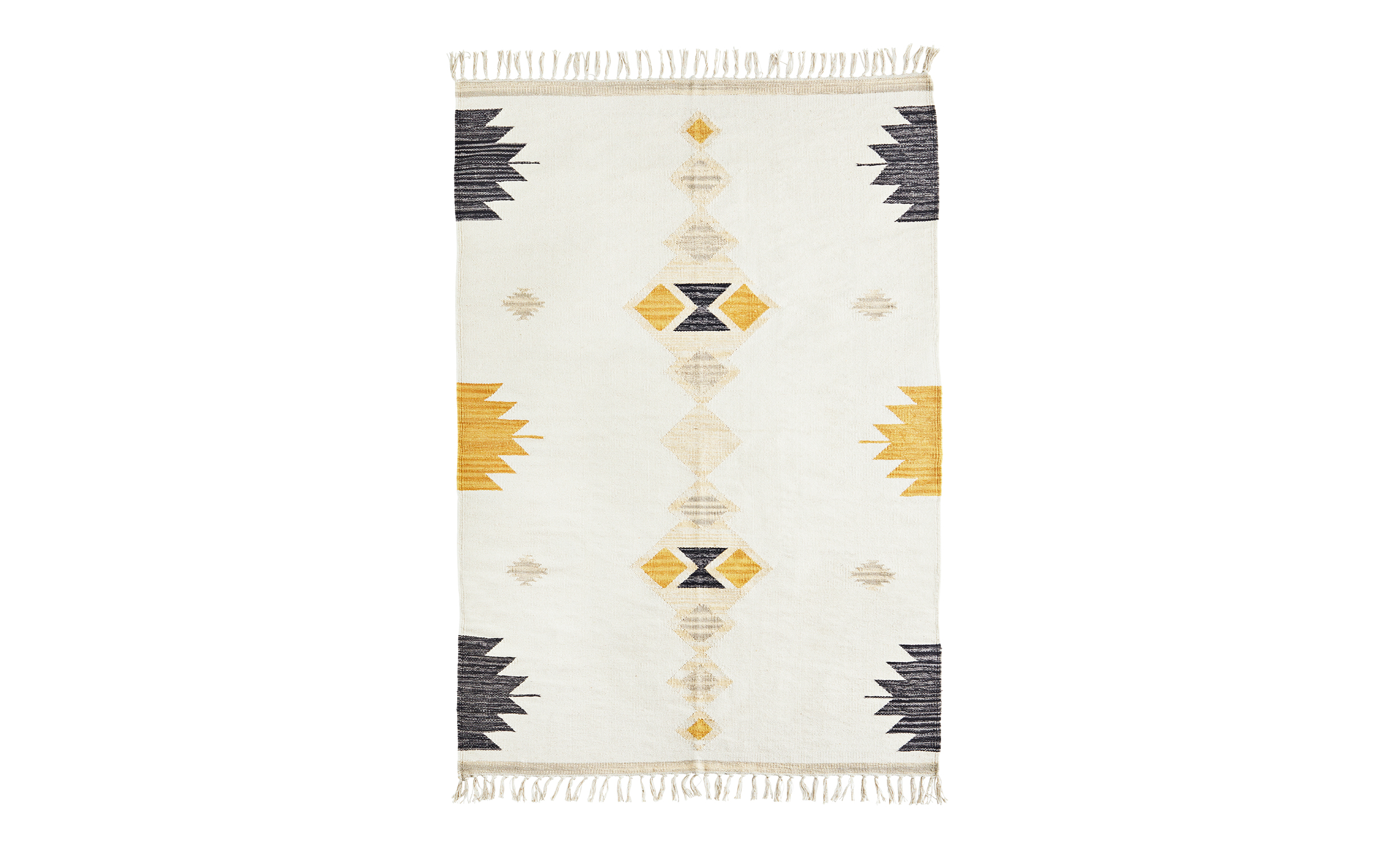 TEPPE Hndvevd 120x180 Offwhite