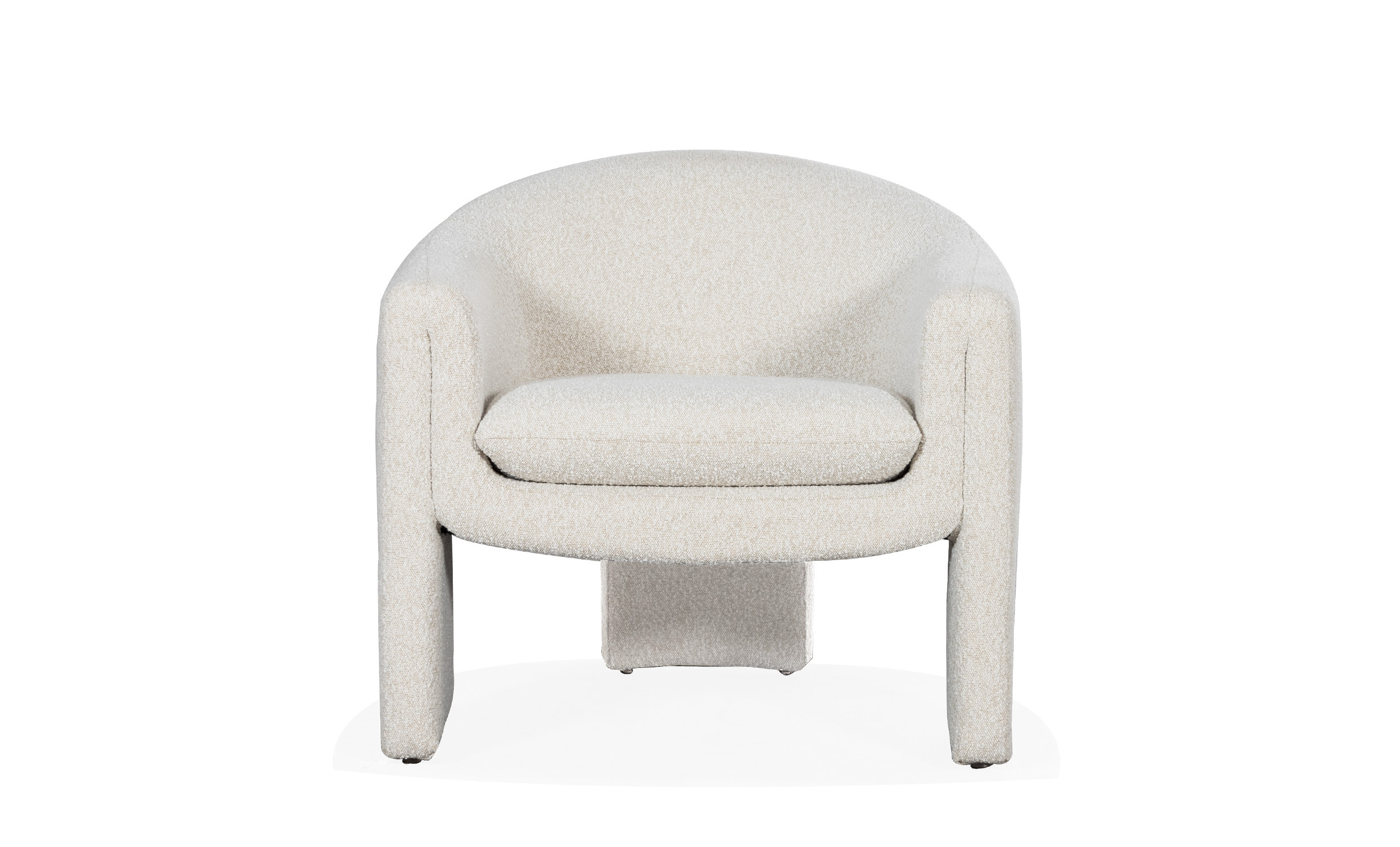 BOOGI Lounge lenestol Boucl Offwhite
