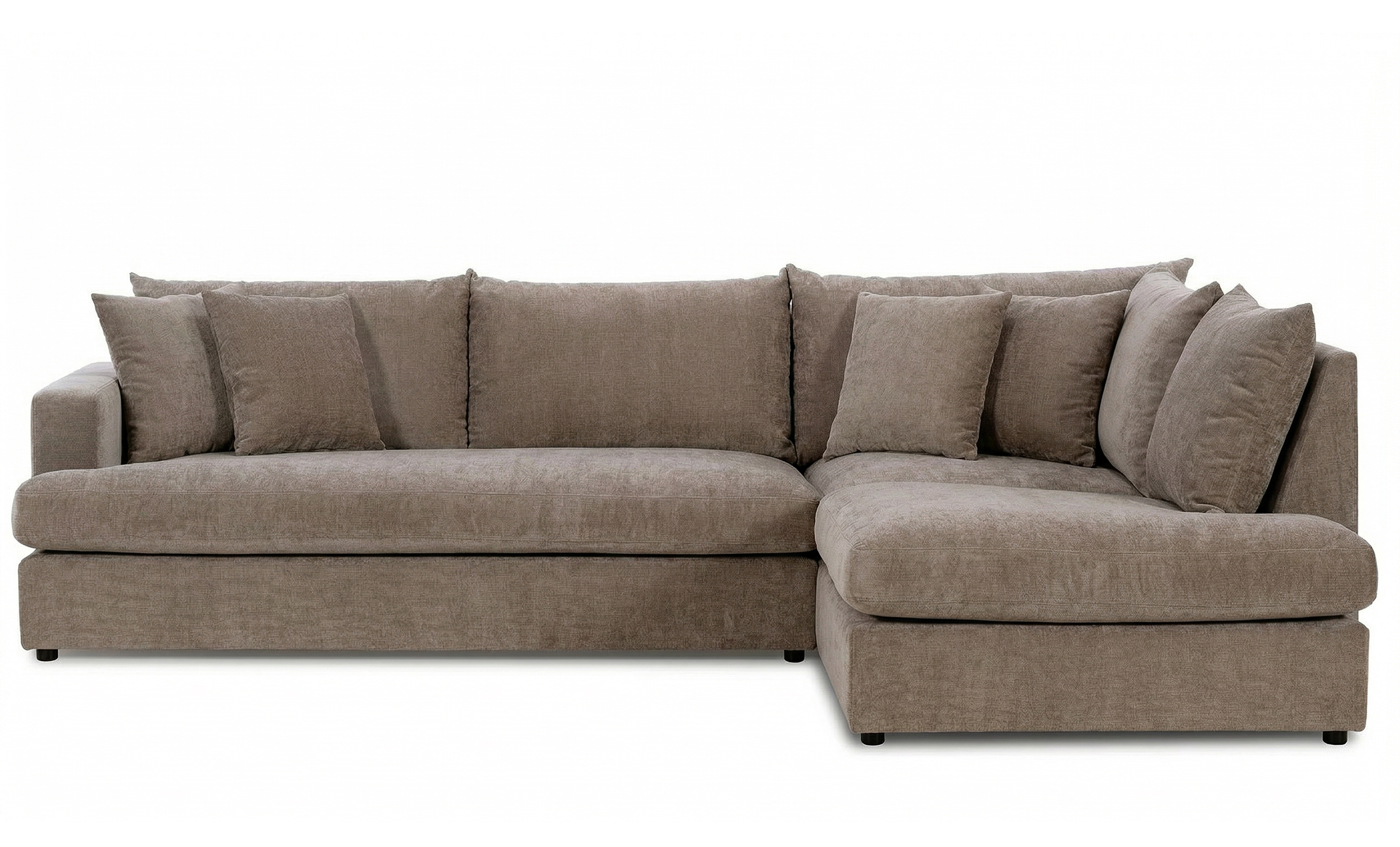 BOLNUEVO L-sofa H�yre Hel Pute Muldvarp