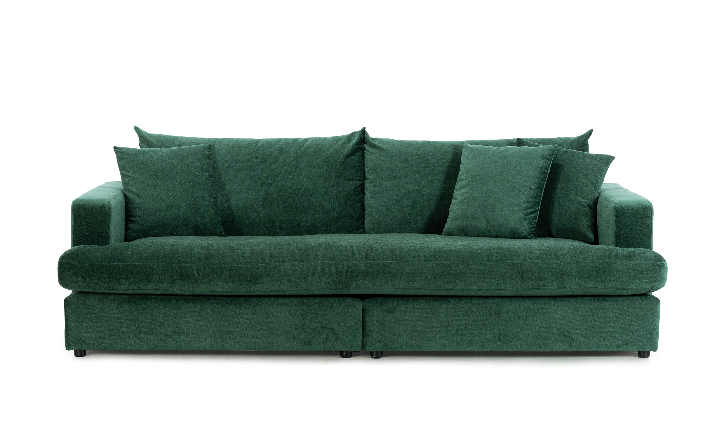 BOLNUEVO 3-seters sofa Hel Pute Grnn