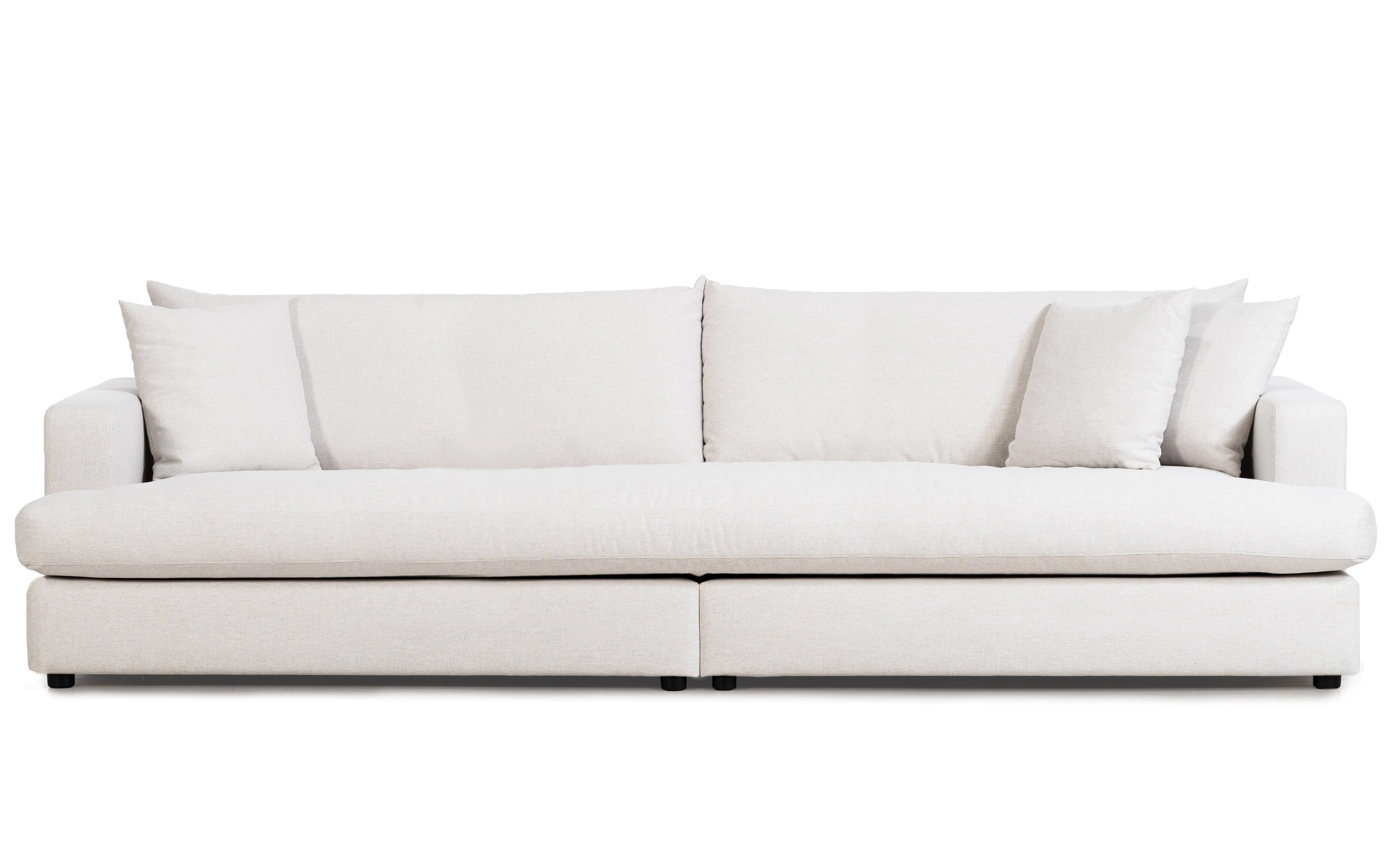BOLNUEVO 4-seters sofa Hel Pute Greige
