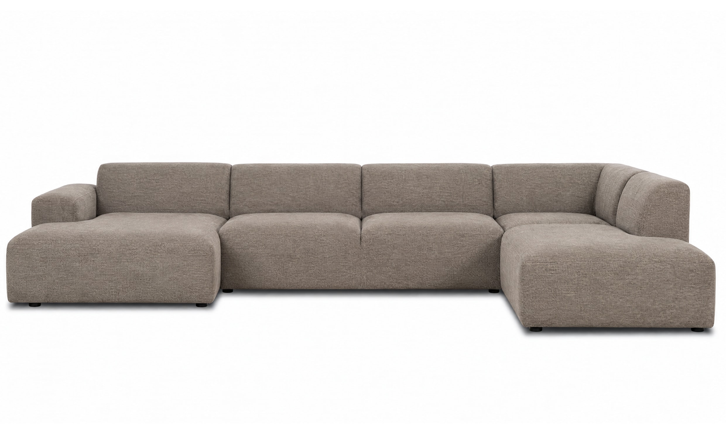 CASTILLA U-Sofa Høyre Muldvarp