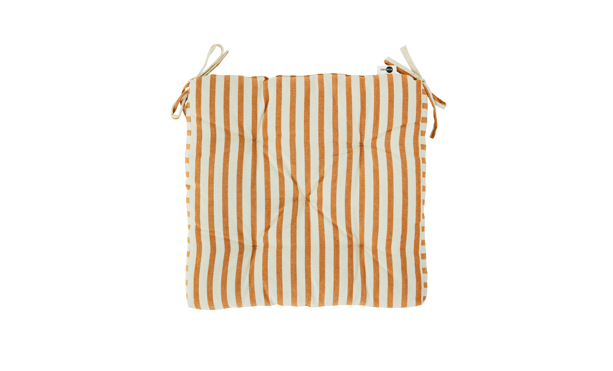 DYNA Stripet Honning/Offwhite