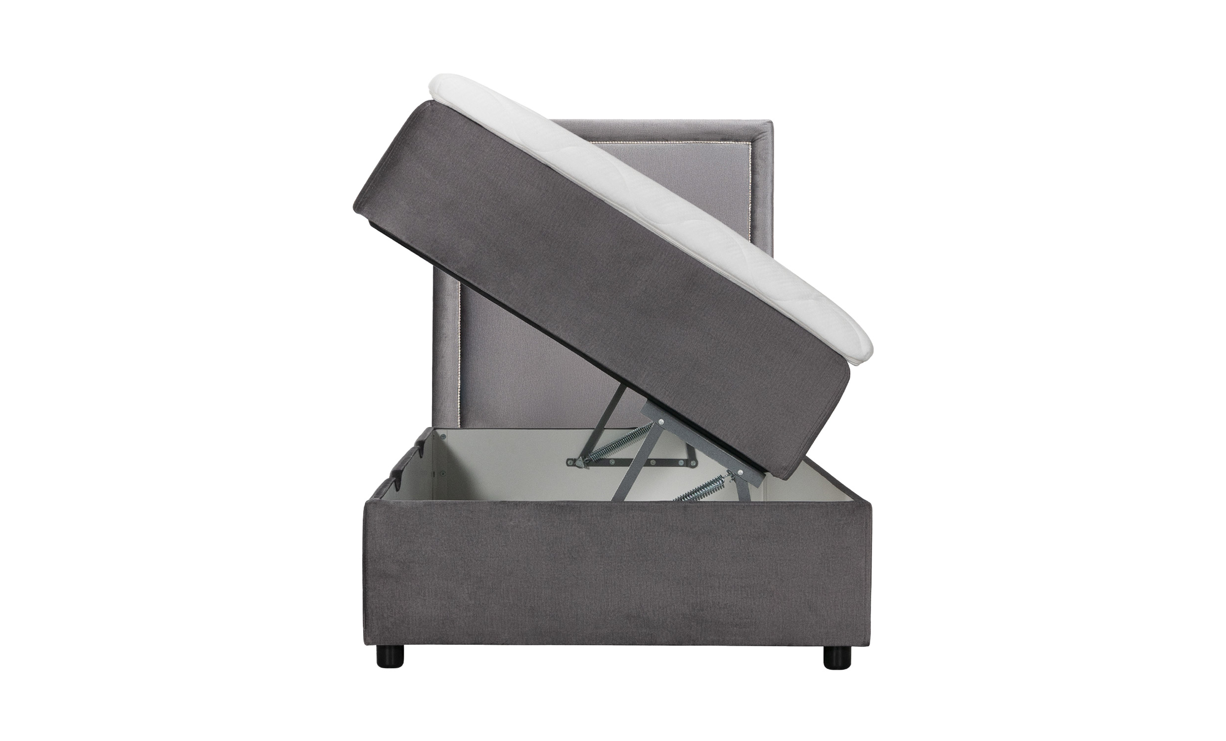 DANVIK/PERLA Sengepakke 120 Fl�yel M�rkegr�