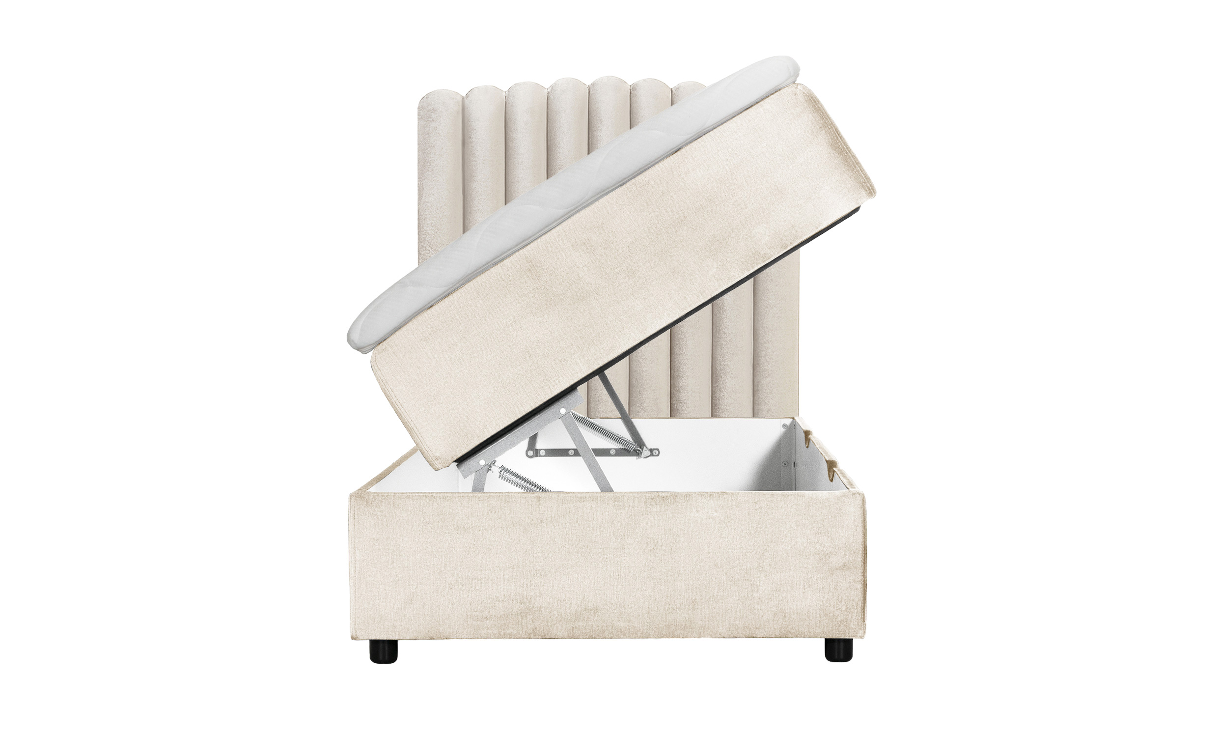 DANVIK/PRIMO 120 Sengepakke Flyel Beige