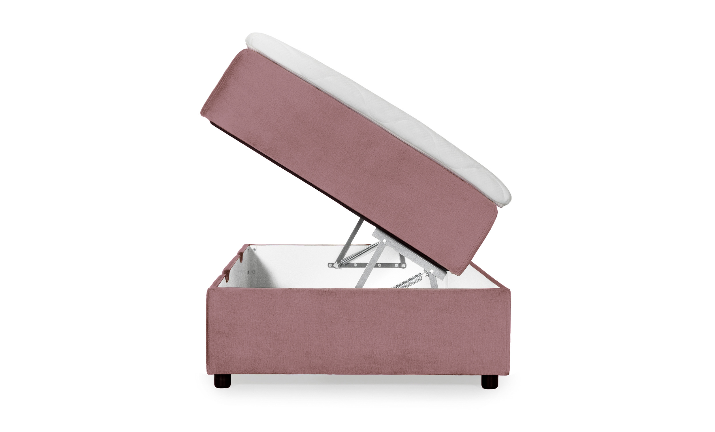 DANVIK 90 Boksseng Flyel Rosa