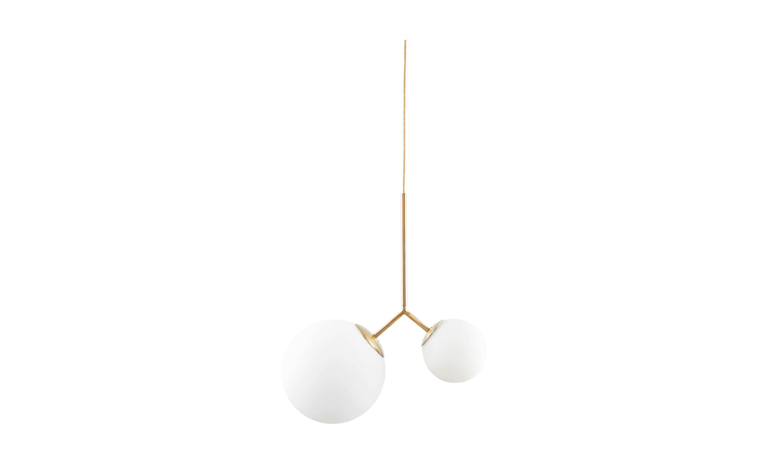 TWICE Taklampe Hvit