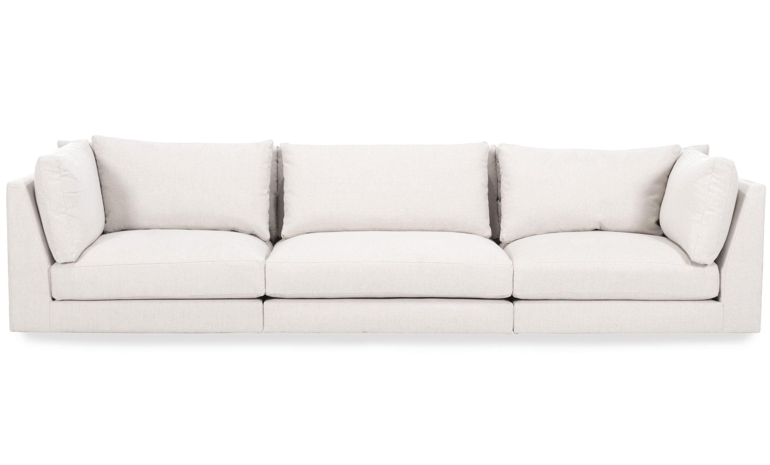 LYON 4-seters modulsofa Hvit