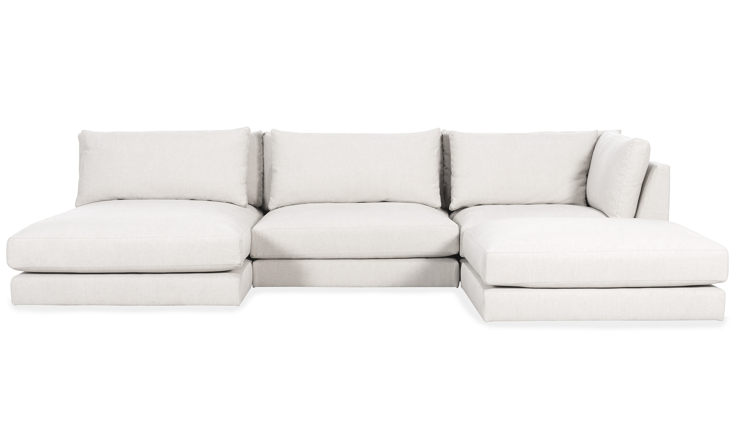 LYON U-Sofa Vendbar Hvit
