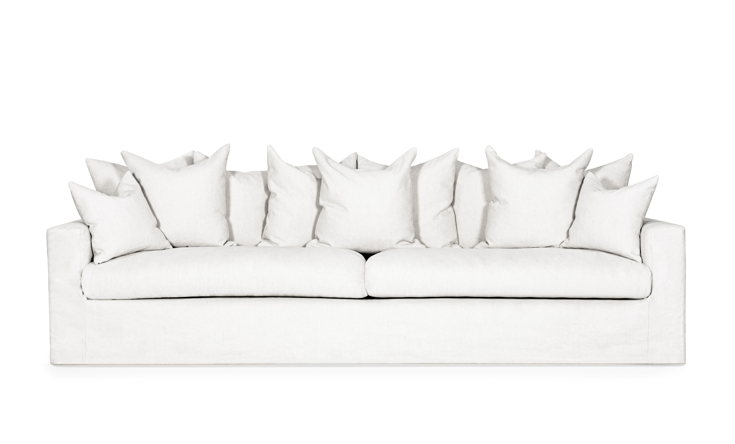MONACO Premium 4-seters sofa Hvit