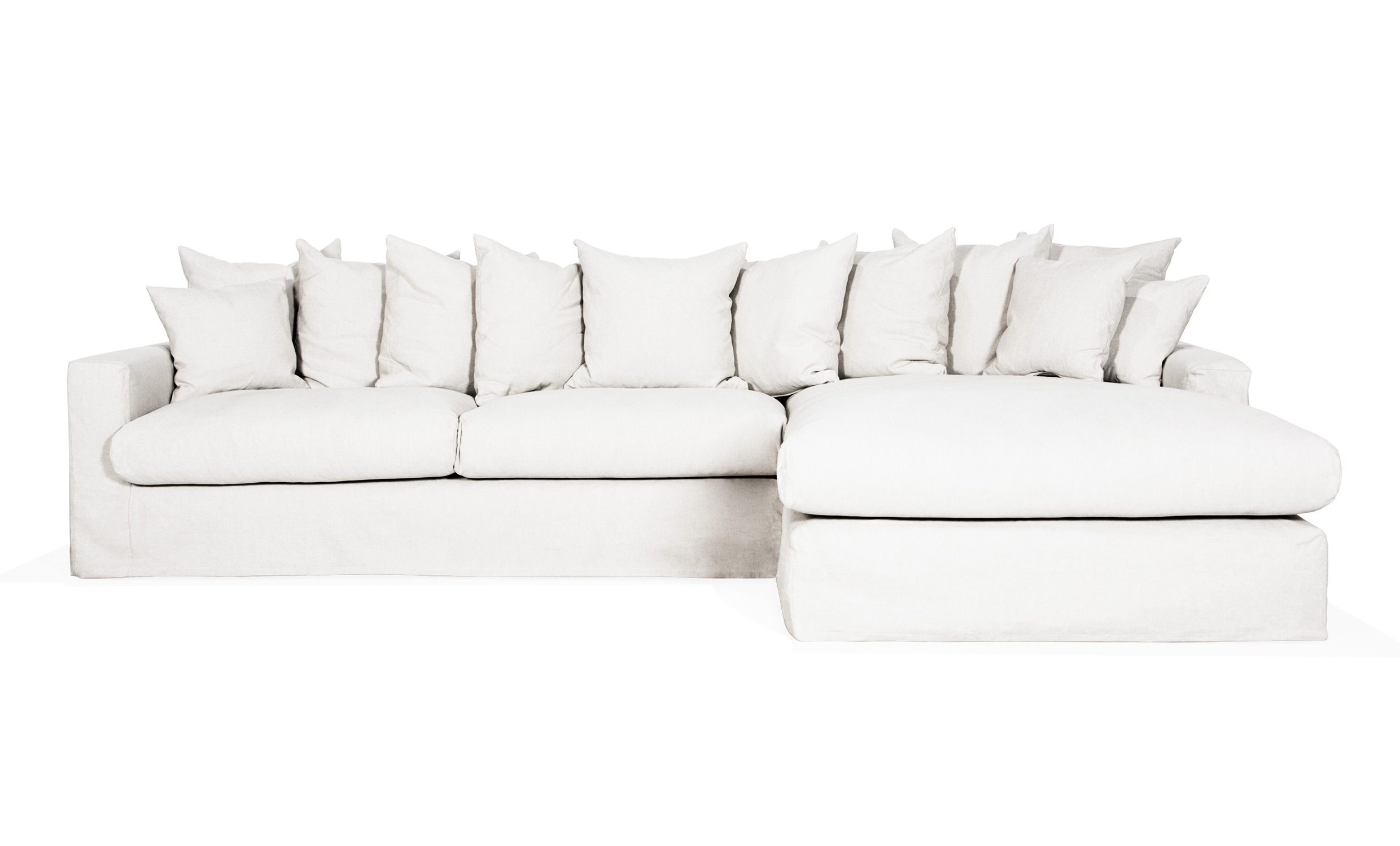 MONACO Divansofa Hyre Hvit