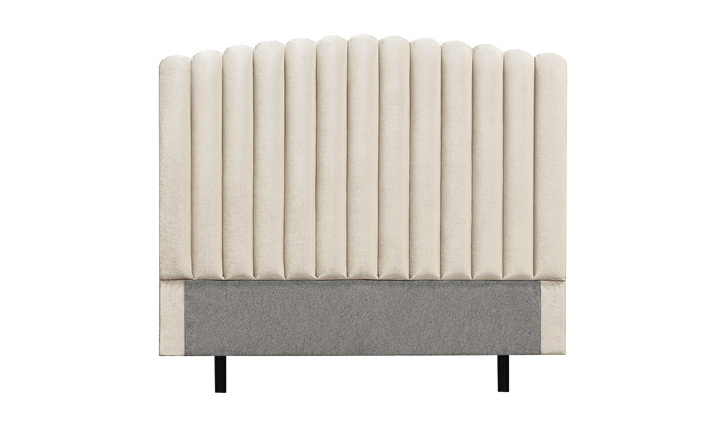 PRIMO HIGH 160 Sengegavl Flyel Beige 