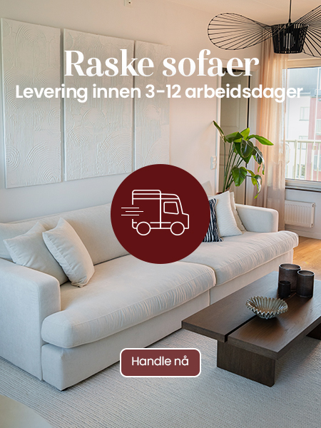 Sofaer - opptil 45% rabatt