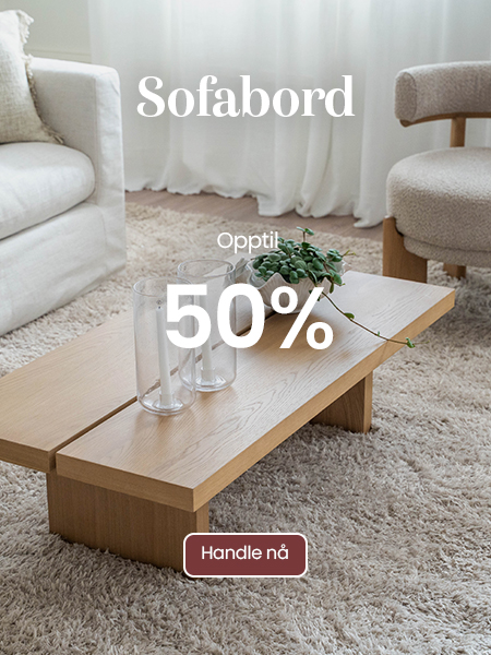Sofabord - opptil 50% rabatt