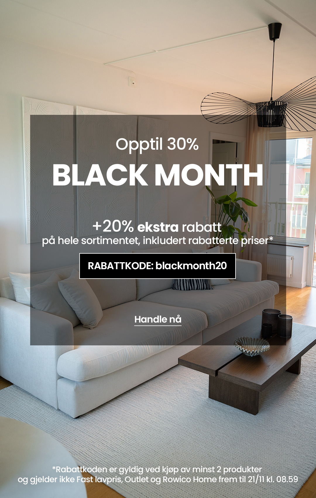 Black Month - opptil 30%