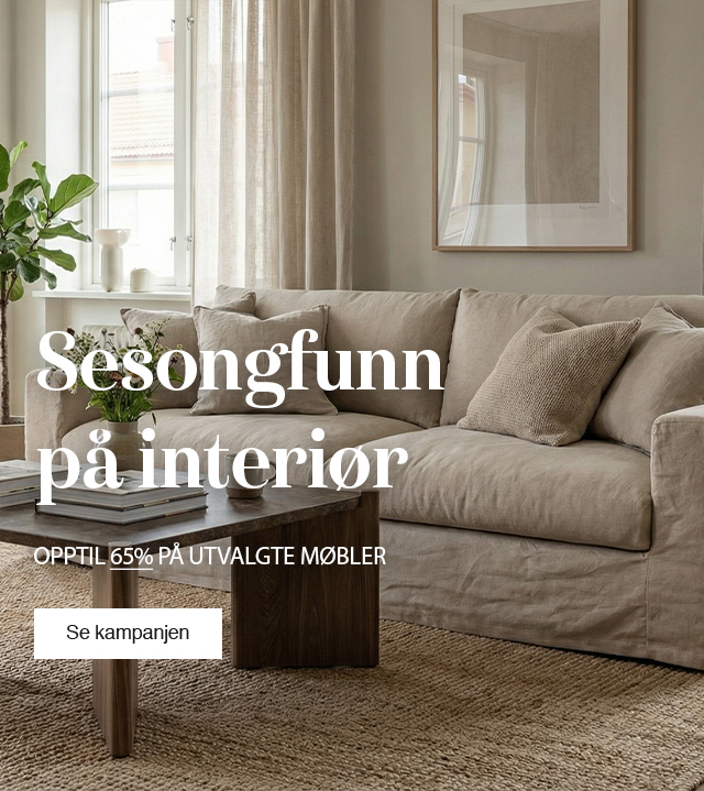 Sesongfunn p� interi�r - opptil 65% rabatt