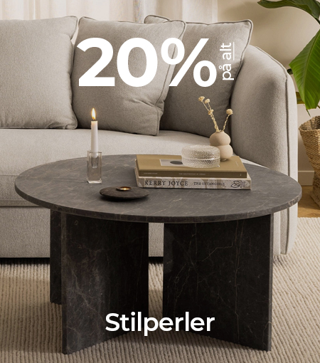 20% p� alle Stilperler