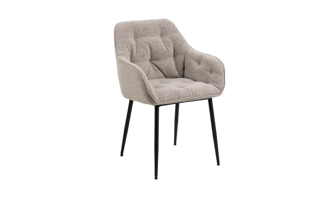 SAGA Lenestol Beige i gruppen Spiseplass / Sittemøbler / Stoler hos Sofas & more (0000098182)